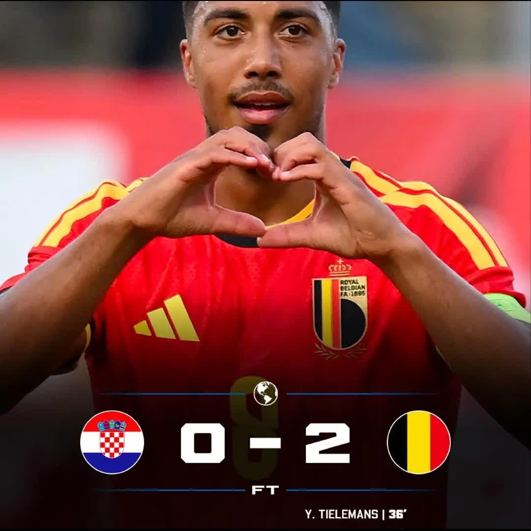 Post by Alamuddin Aba: Belgium beat Croatia ahead of the World Cup 🌎💣