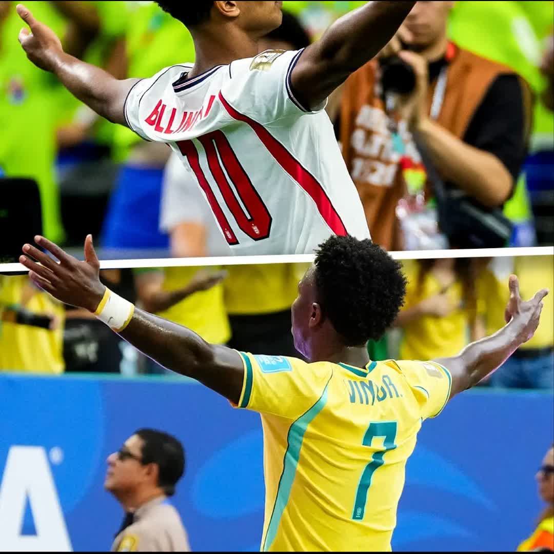 Post by Alamuddin Aba: 🫲 Hey Jude 🤝 Hey Vini 🫱 #FIFAWorldCup