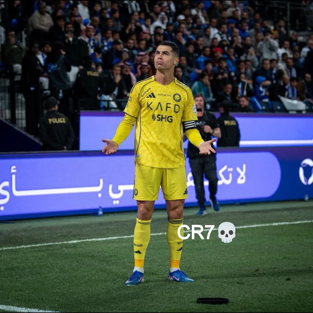 Post by Mohammed Assen: CR7 legend of football reaction 😜