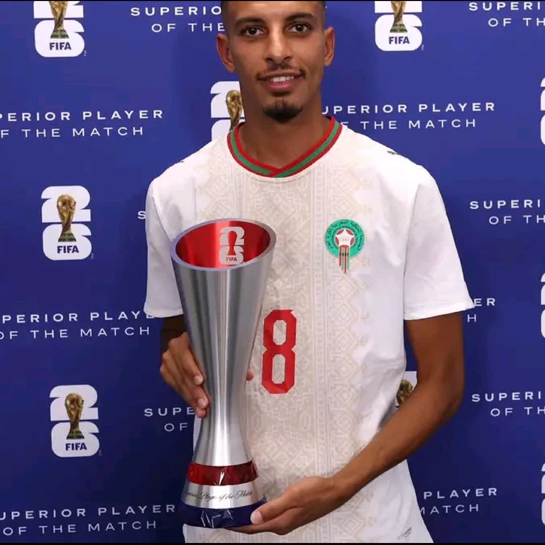 Post by Arena Sports: Azzedine OUNAHI🇲🇦 . MOTM against Canada after he scored 2 goals ⚽⚽. #buzzer #viral #sports #football...