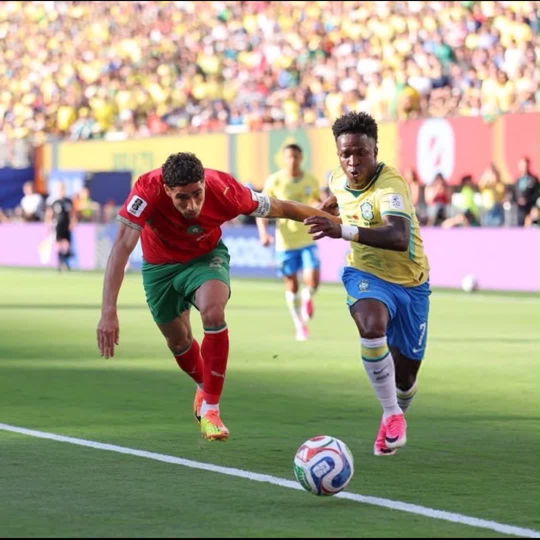 Post by Charles Nwokolo: 🚨| HALF-TIME ⏱️ 🇧🇷 BRAZIL MOROCCO 🇲🇦