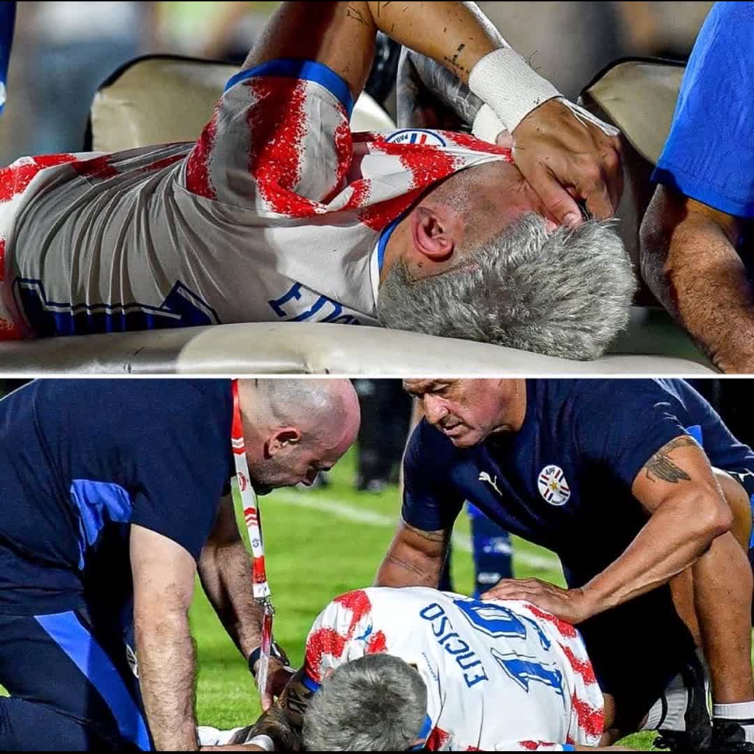 Post by Charles Nwokolo: Thoughts are with Julio Enciso who was in tears after being stretchered off in Paraguay's game against Nicaragua,...