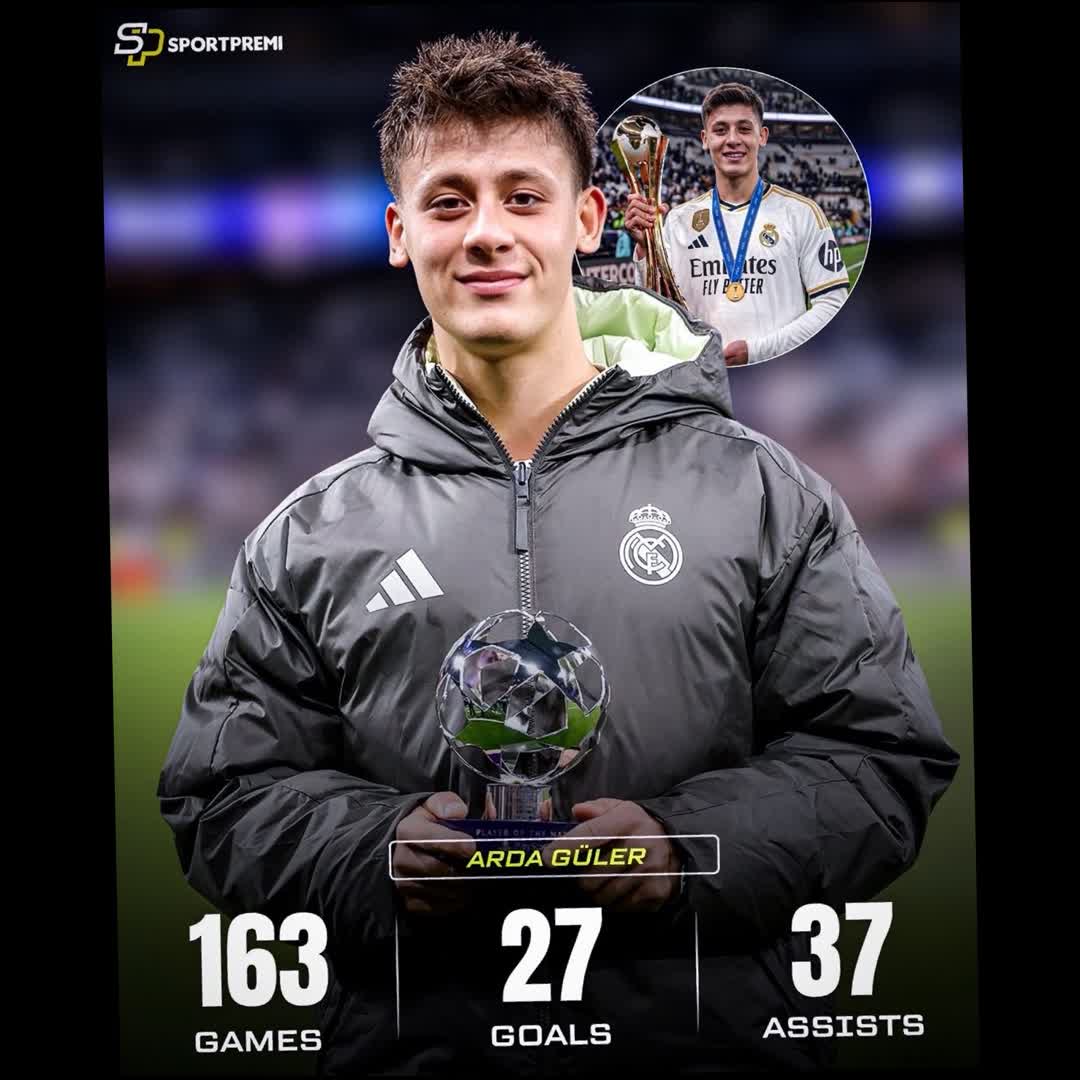Post by Charles Nwokolo: 🇹🇷 Arda Güler Career Stats for Club at just 21 years old: 🏆 La Liga 🏆 Champions League 🏆 UEFA Super Cup 🏆 FIFA...