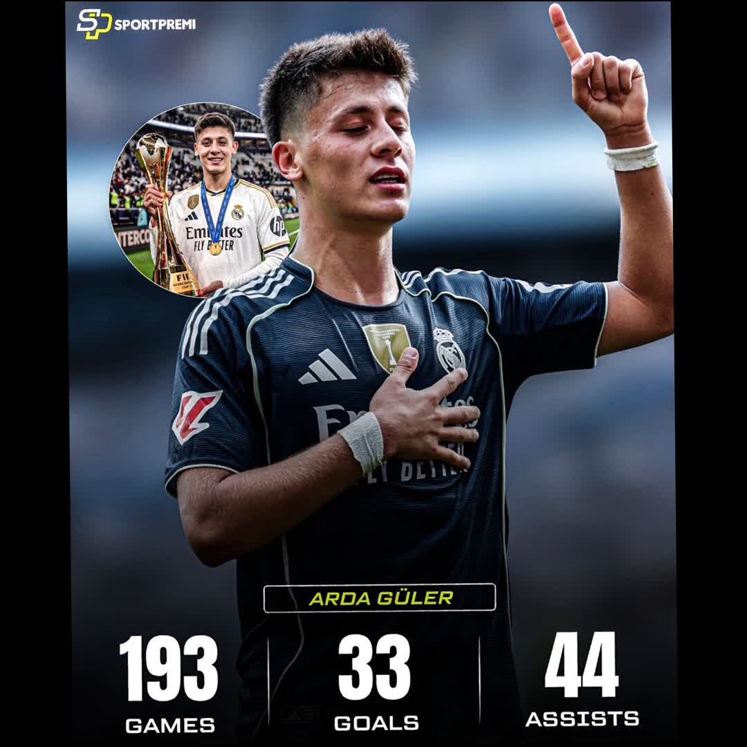 Post by Charles Nwokolo: 🇹🇷 Arda Güler — Underrated Career Stats for Club and Country: 🏆 LaLiga 🏆 Champions League 🏆 UEFA Super Cup 🏆...
