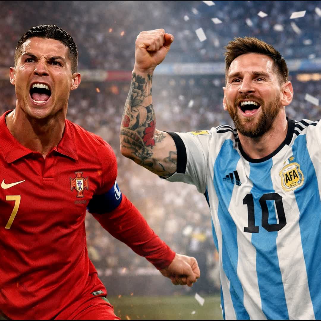 Post by Charles Nwokolo: Let’s talk about it… 👀🔥 Messi 🐐 vs Ronaldo 🐐 Who do you think is better? Thread 🧵👇 1. Talent vs Hard Work?...