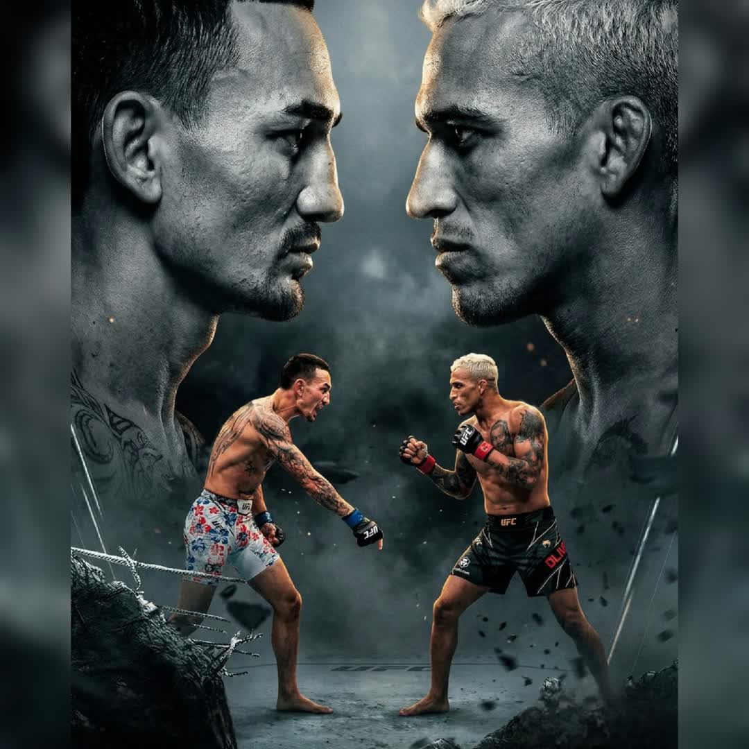 Post by MMA FIGHTER: Charles Oliveira says that if Max Holloway points to the center of the cage and calls him in, he will be there