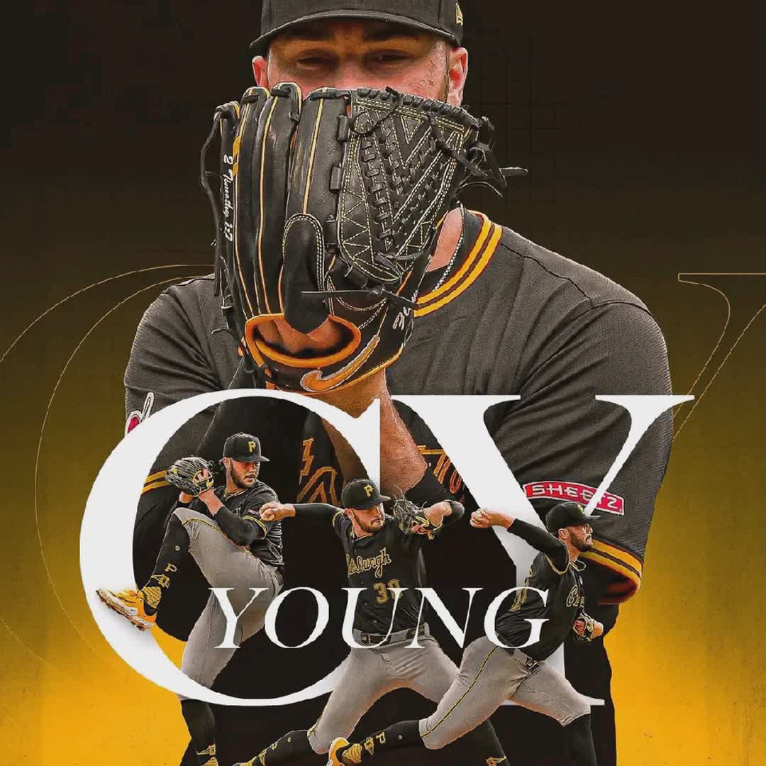 Post by Sports GT: PAUL SKENES WINS HIS FIRST CAREER CY YOUNG AWARD 🏆 @buzzer_fan_official #buzzer #baseball #fyp #sports...