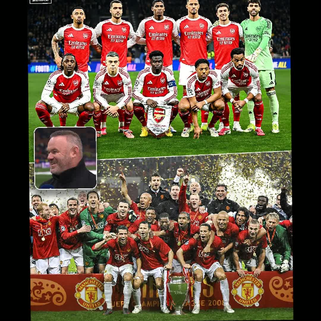 Post by World Goal: Theo Walcott to Wayne Rooney: "How would this Arsenal squad compete against your Man United 2008 squad?" Rooney:...