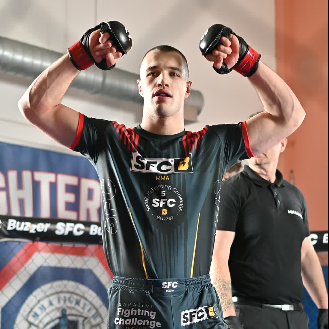 Post by Buzzer Fan: Highlights from SFC 5 🔥 Powered by Buzzer. #SFC #SFC5 #SarajevoFightingChallenge #FightNight #CombatSports...