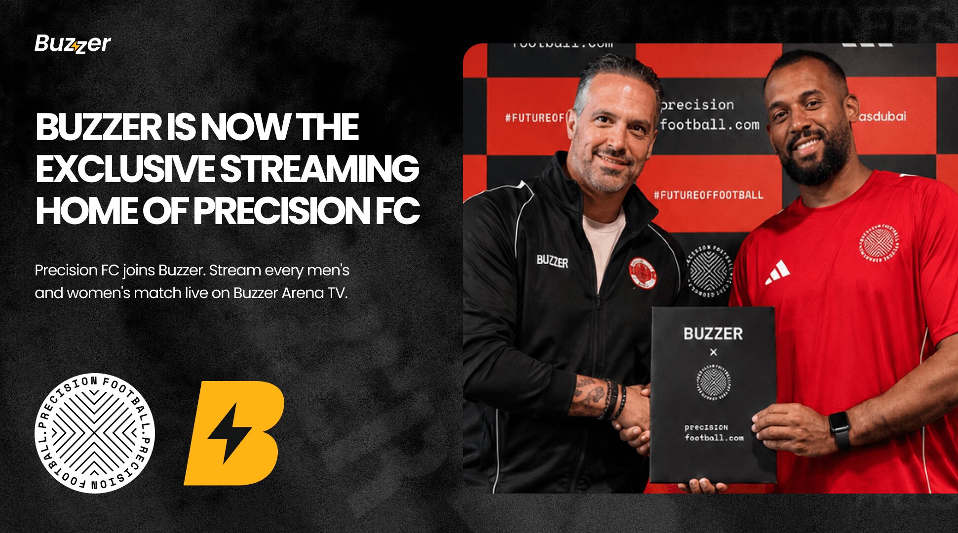 Buzzer Is Now the Exclusive Streaming Home of Precision FC
