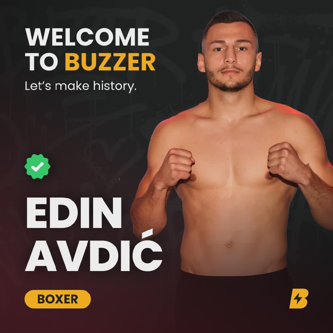 Post by Buzzer Fan: 🚨🥊 Welcome Edin Avdić to Buzzer! 🌍🔥 Edin Avdić is a dominant Austrian-based super-middleweight boxer, competing...