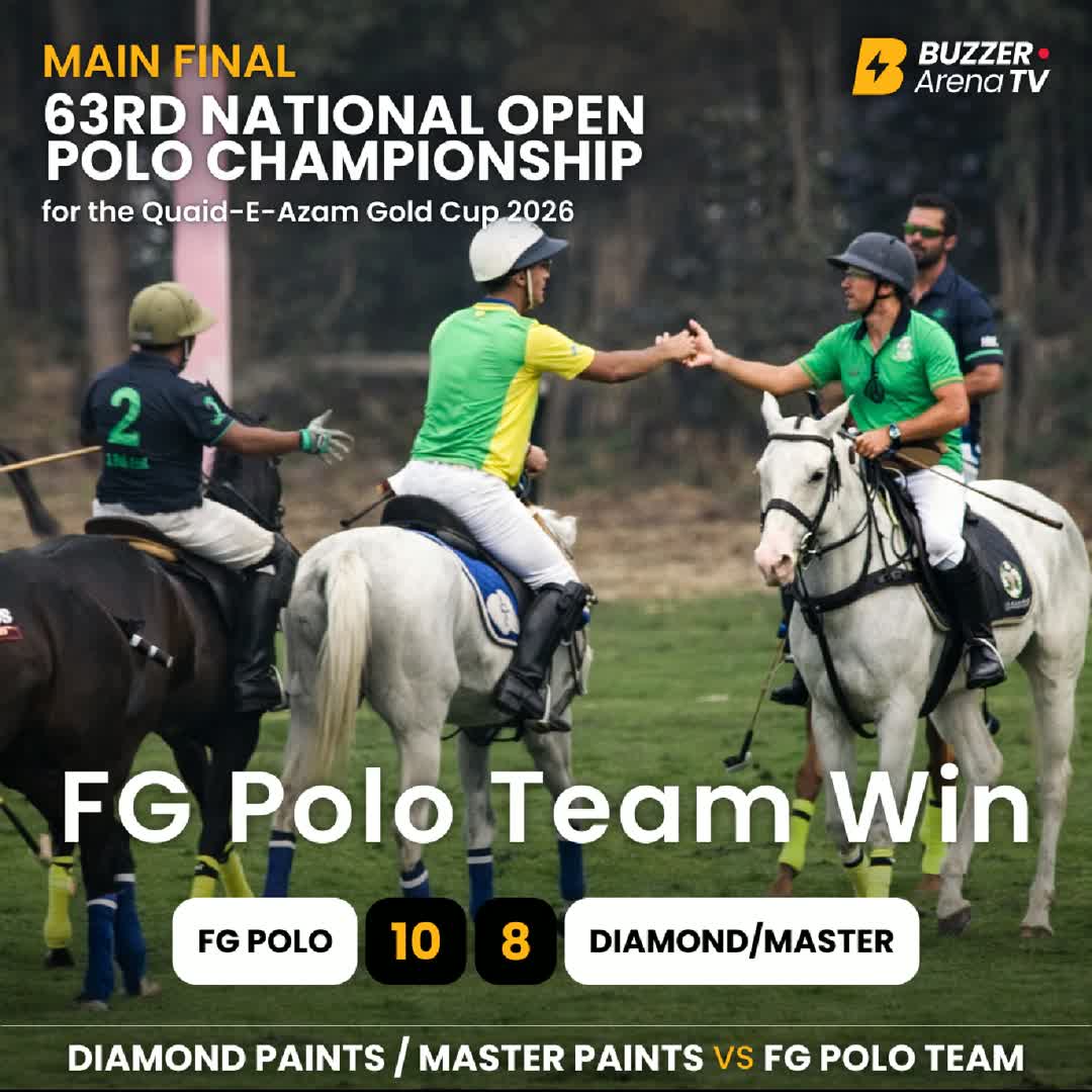 Post by Buzzer Fan: 🏆 FG Polo Team takes the crown! Diamond Paints / Master Paints 🆚 FG Polo Team 10–8 A thrilling final and a...