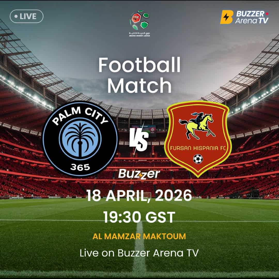 Post by Buzzer Fan: 📍Location Update – Important Notice Please note that the venue for the upcoming match between Palm City 365 and...