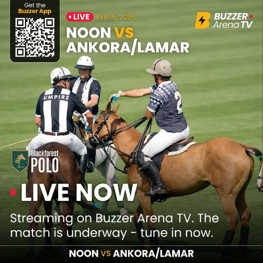 Post by Buzzer Fan: 🏇🔥 WE ARE LIVE – 212 SUB-FINAL TIME ⚡️ Noon vs Ankora/Lamar in the 212 Sub-Final of the EMAAR Polo Cup is ON! 🤝🏻...