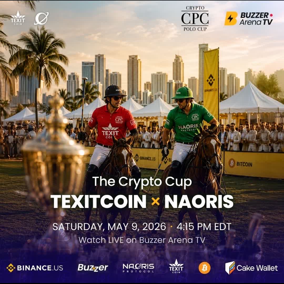 Post by Buzzer Fan: The future of finance meets the sport of kings! 🏇💨 We are thrilled to announce The Crypto Cup at the Crypto Polo...
