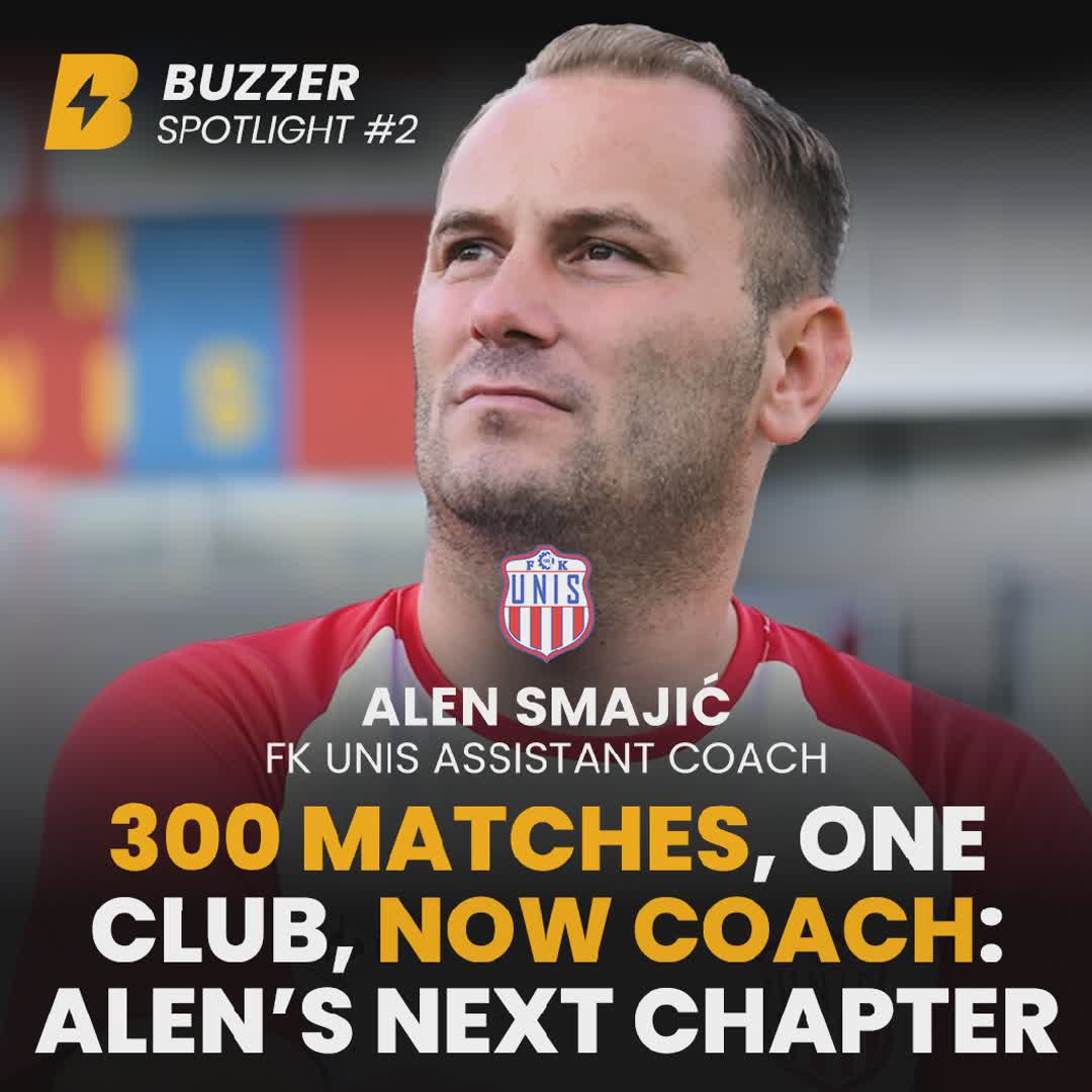 Post by Buzzer Fan: 🎥 TONIGHT at 7PM! The new episode of Buzzer Spotlight #2 is online! ⚽🔥 Our host Nedo Turkovic sits down with Alen...