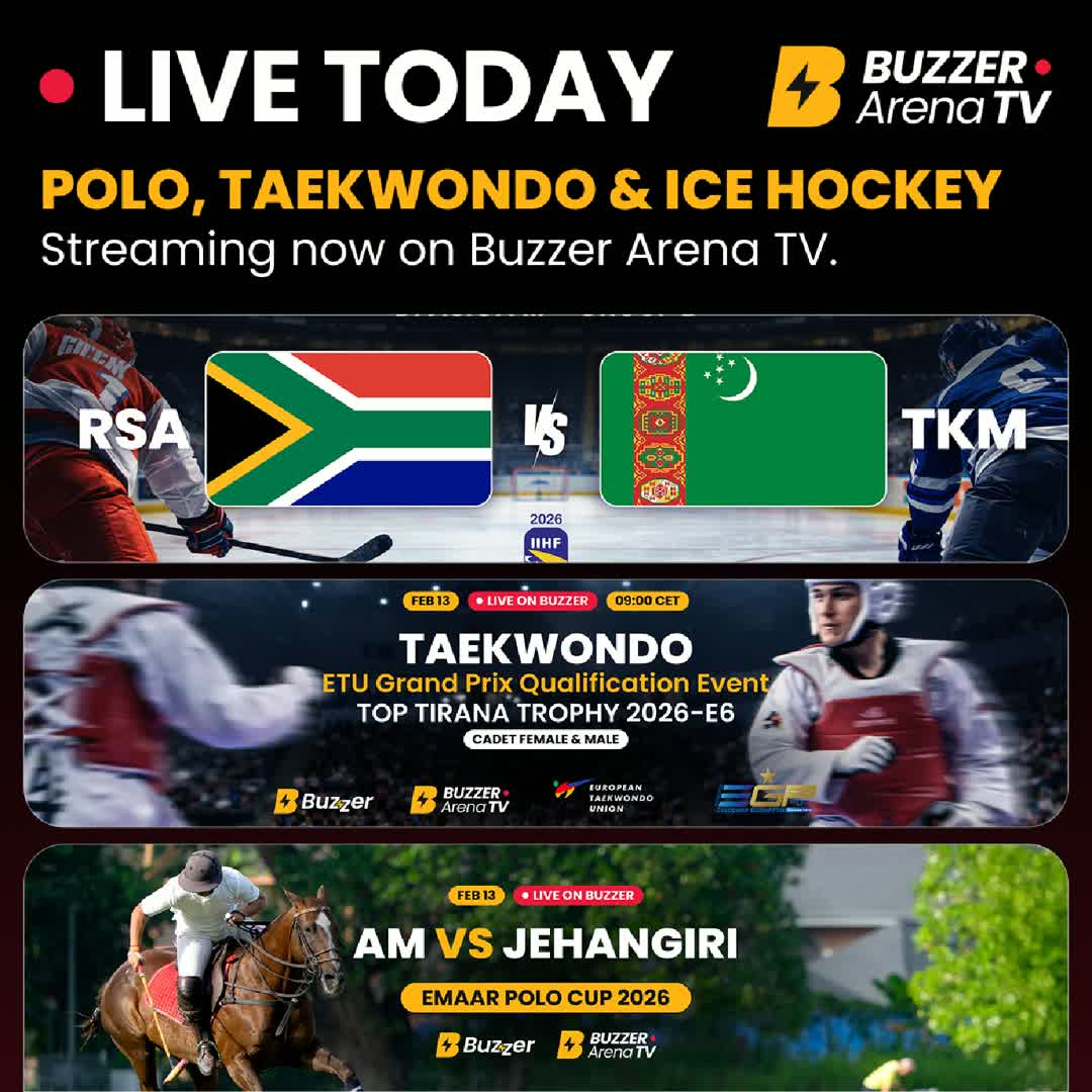 Post by Buzzer Fan: We've been busy lately 👀 #buzzer #buzzerapp #polo #icehockey #taekwondo