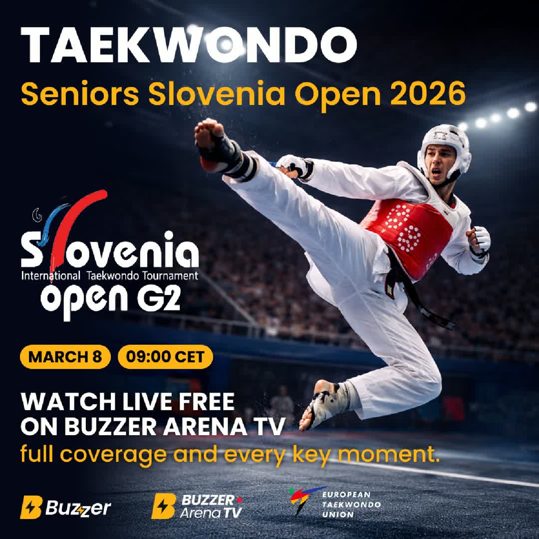Post by Buzzer Fan: Slovenia Open 2026 – Day 2 (Seniors) is LIVE! 🥋🔥 The senior division is now underway at Slovenia Open 2026, as top...