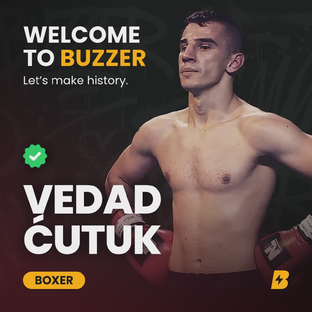 Post by Buzzer Fan: 🥊 Vedad Ćutuk (Boxing) Well-known as “The Cannon” on the Bosnian boxing scene. Featured at the KOK World Series...