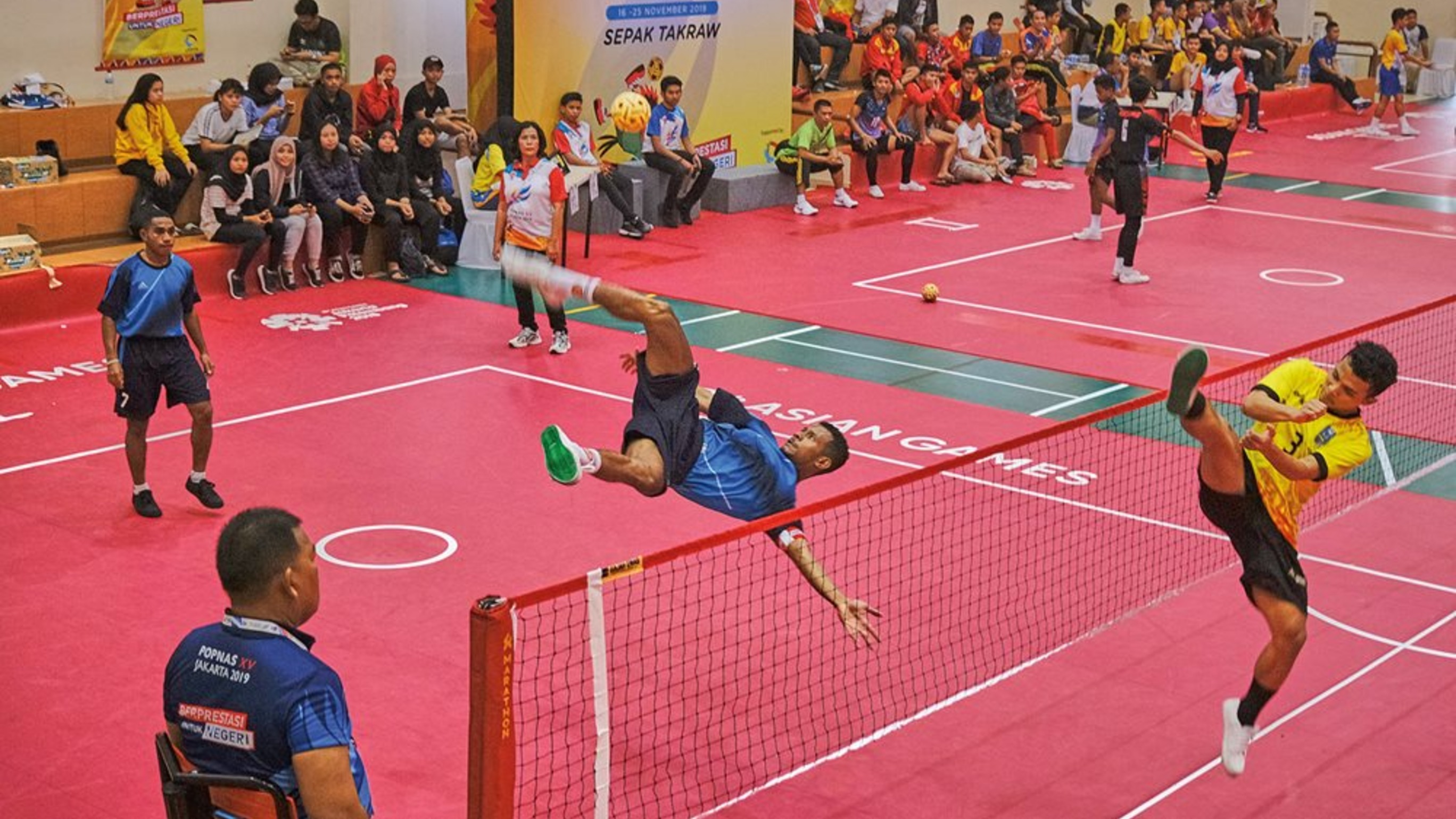 The Sport That’s Basically Volleyball, If You Couldn’t Use Your Hands
