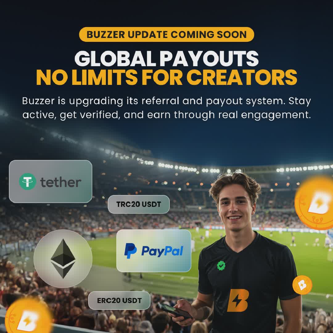 Post by Buzzer Fan: 💸 Stop Waiting. Start Withdrawing — Global Referral and Payout System for Creators on Buzzer 🌍 Buzzer’s global...