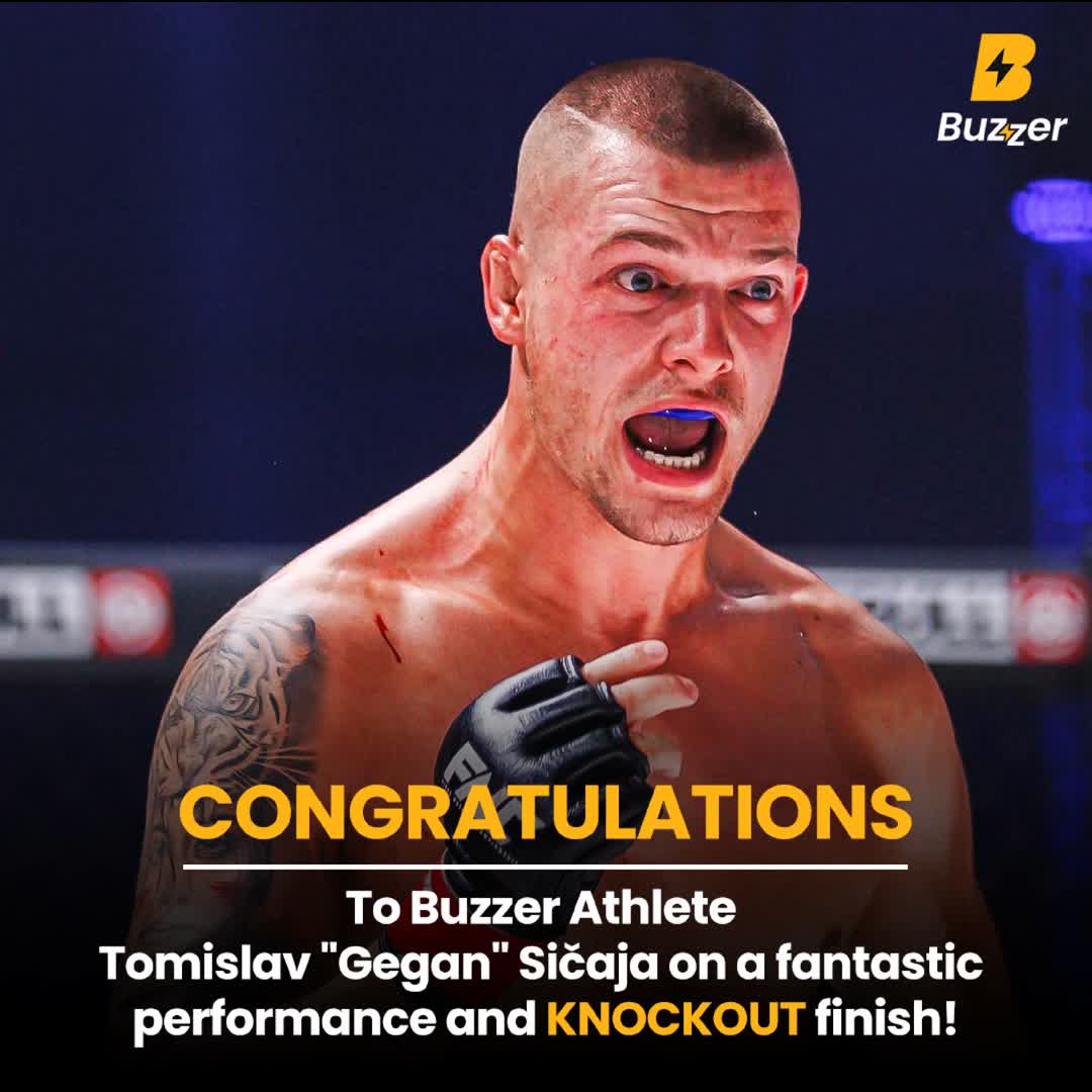 Post by Buzzer Fan: Congrats, Gegan! Fantastic performance! 💪🏻⚡️