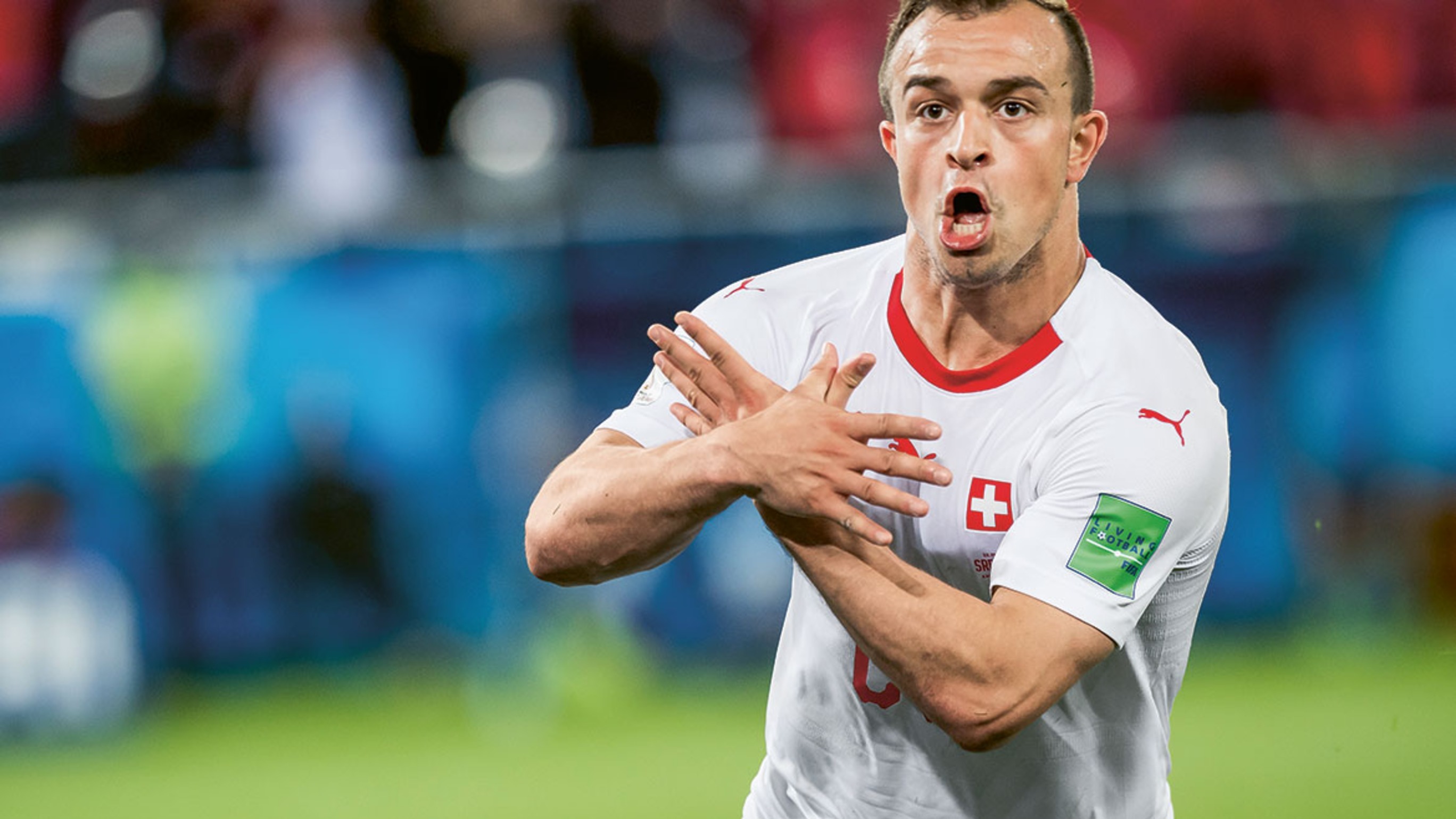 Two Swiss Players Got Fined for Making an Eagle With Their Hands