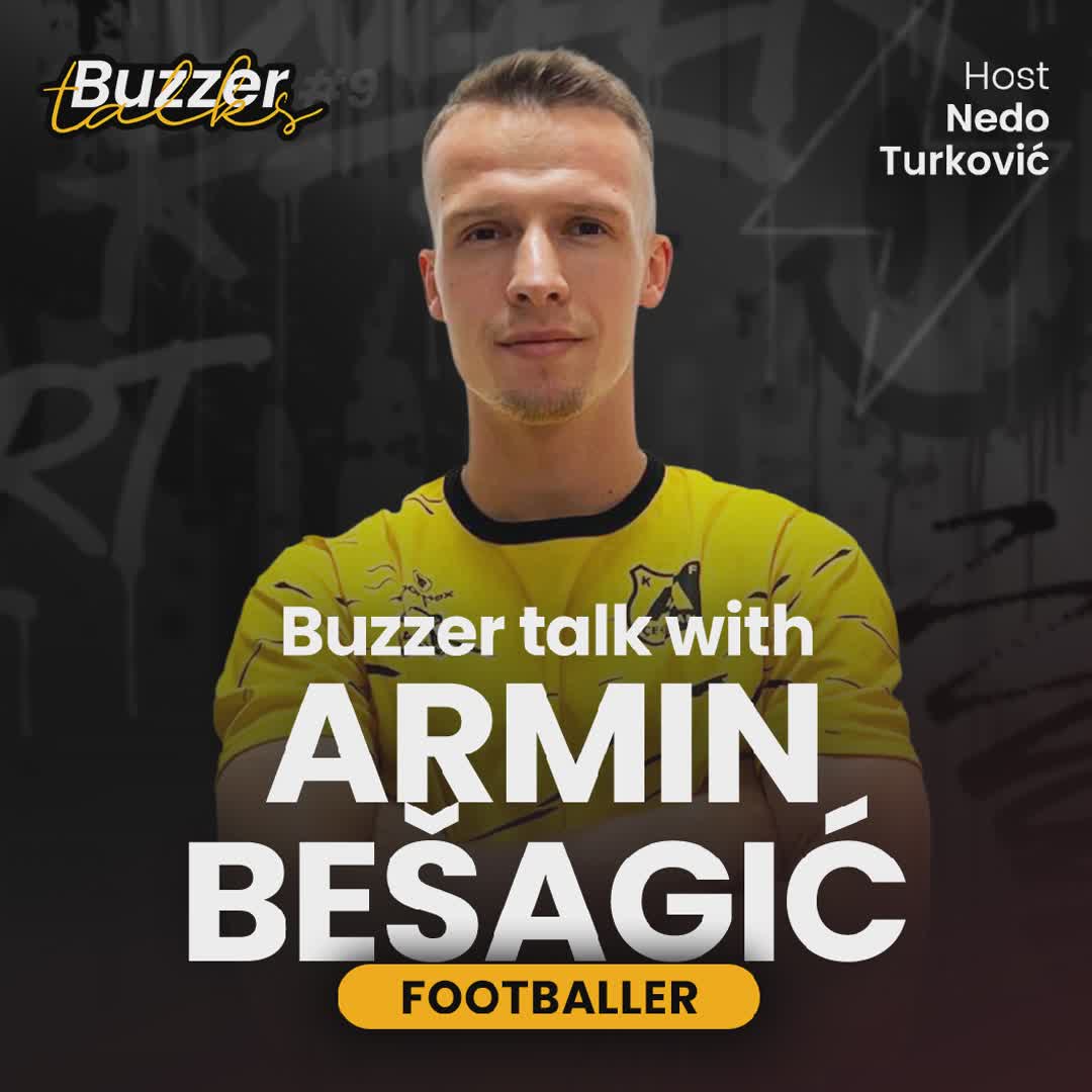 Post by Buzzer Fan: ⚡️Buzzer Talks #9 | Host Nedo Turković sat down with footballer Armin Bešagić! We talked about his career path so...