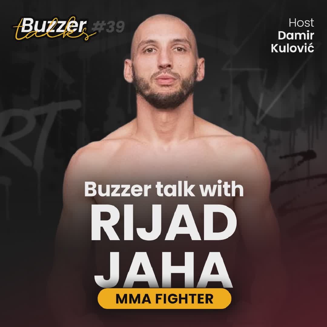 Post by Buzzer Fan: 🎥 TONIGHT at 7PM! The new episode of Buzzer Talks! 👊🔥 Our host Damir Kulović sits down with MMA fighter Rijad...