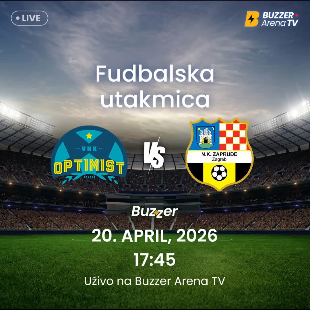 Post by Buzzer Fan: ⚽️ Veteranski fudbal uz dozu iskustva i tradicije VNK Optimist Zagreb i N.K. Zapruđe Zagreb sastaju se u utakmici...