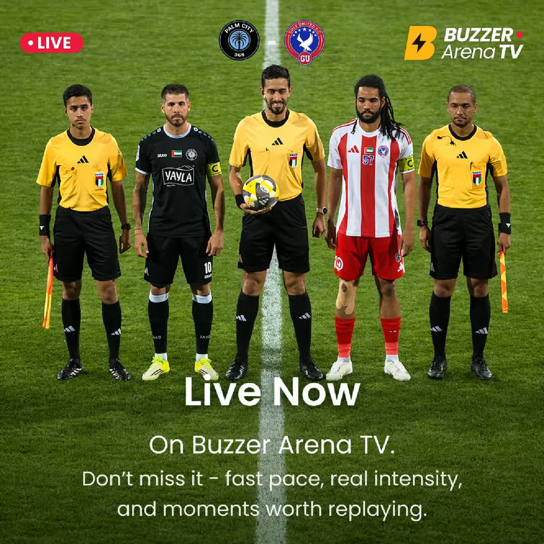 Post by Buzzer Fan: KICK-OFF ⚽🔥 FC Palm City and Gulf United FC are officially underway! The battle begins — stay tuned for all the...
