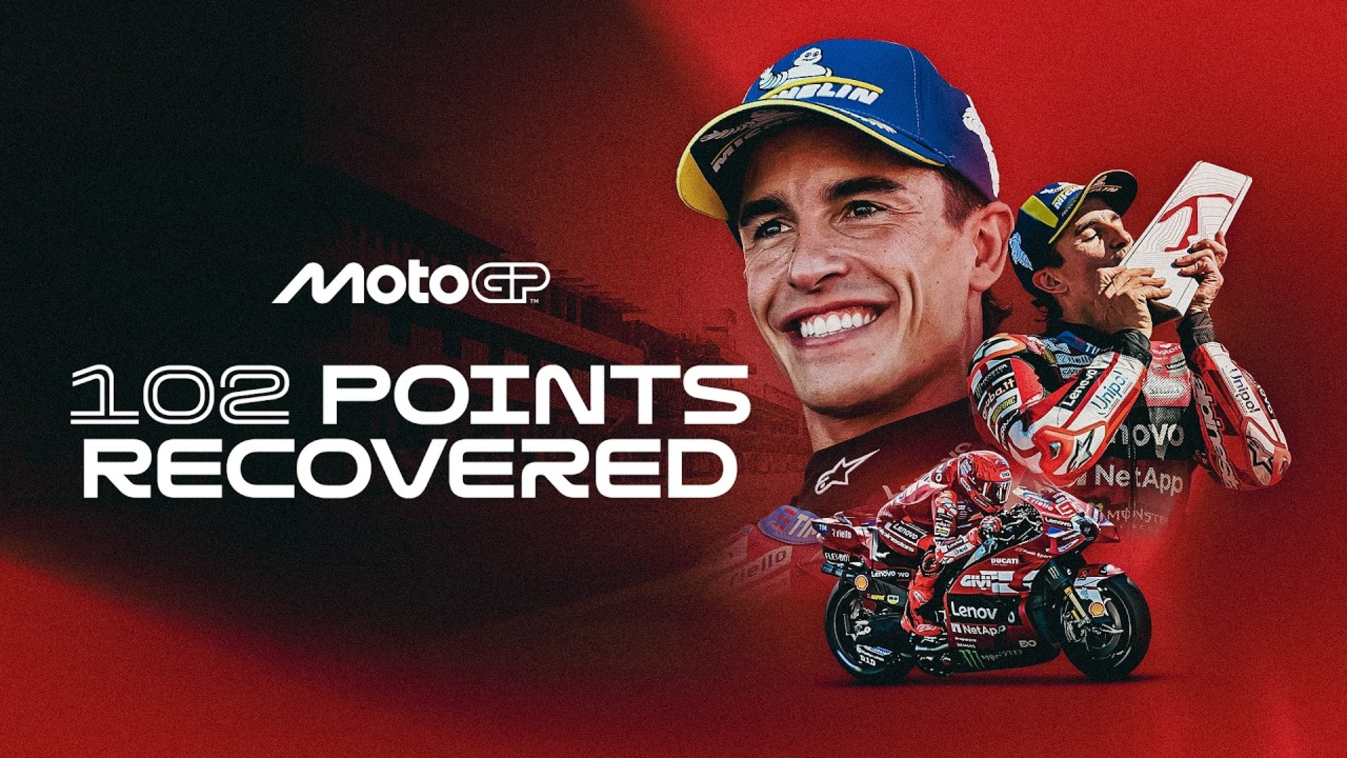 Marc Márquez Just Recovered 102 Points. The Real Story Is How MotoGP Became a Three-Way Fight Again
