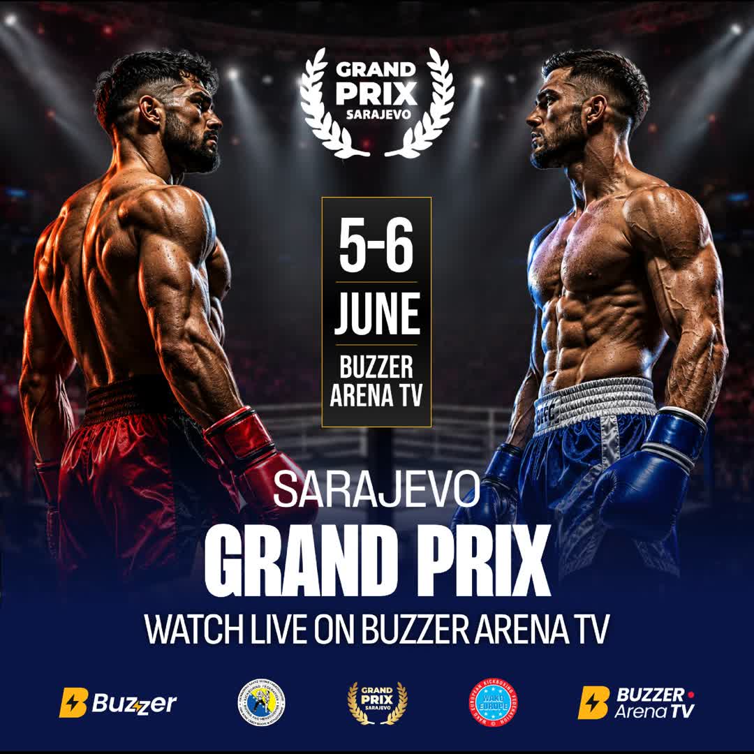 Post by Buzzer Fan: SARAJEVO GRAND PRIX 🥊 Stotine boraca, deseci klubova i dva dana vrhunskog kickboksa stižu u Sarajevo. Najbolji...