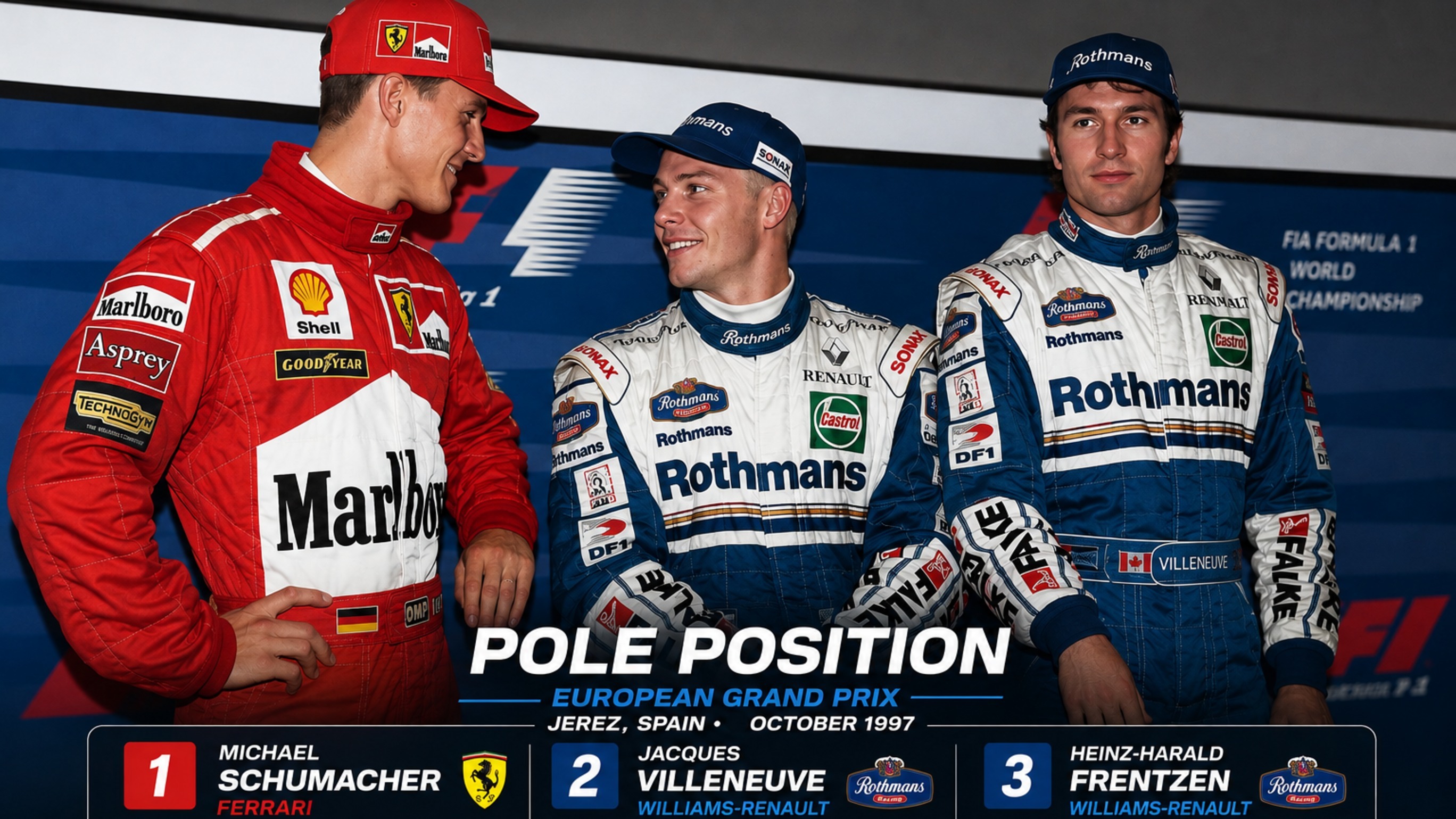 Three F1 Drivers Set Exactly the Same Pole Time. One Still Had to Start First