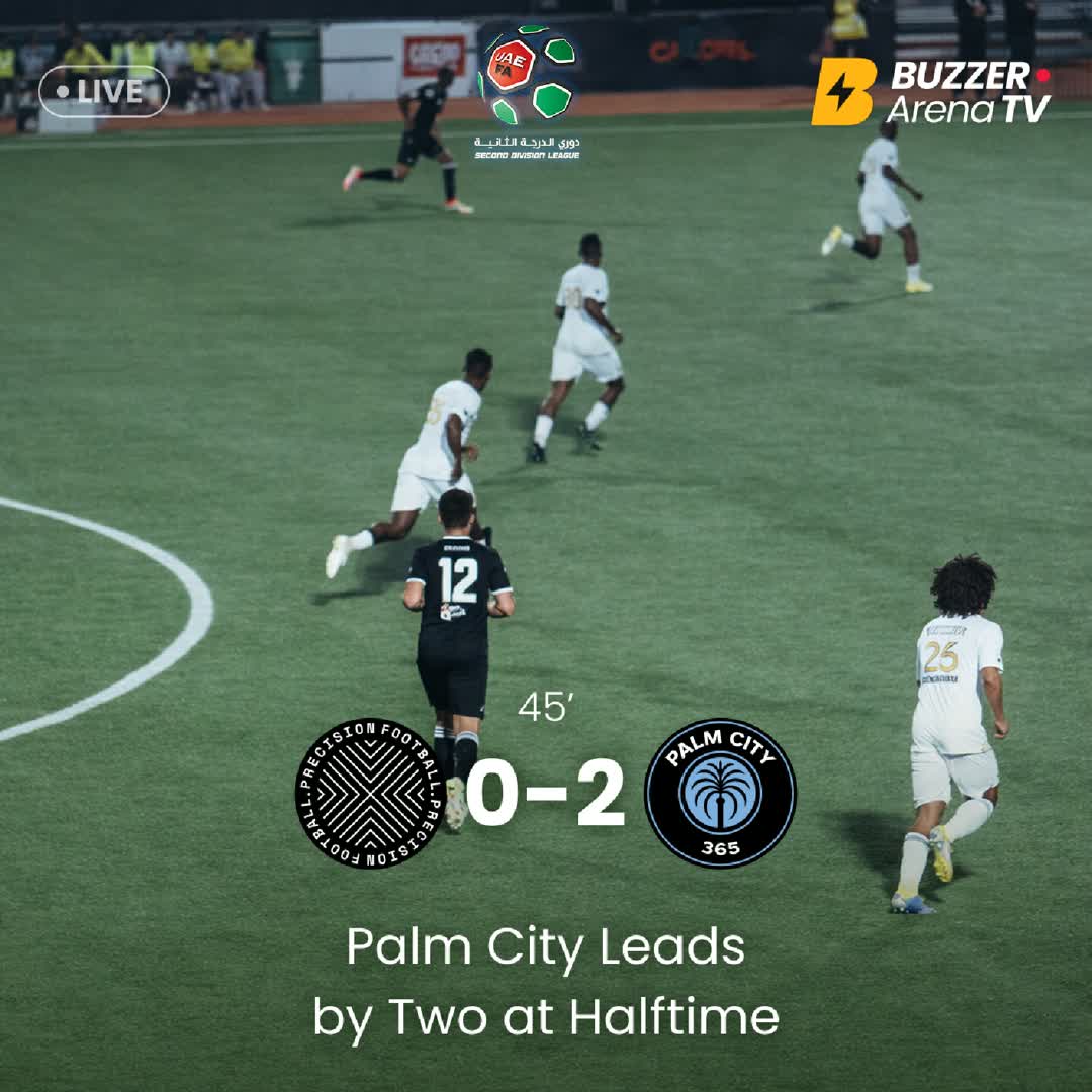Post by Buzzer Fan: GOAL ⚽🔥 FC Palm City doubles the lead! Another goal makes it 2–0 against Precision FC. A dominant start to the...