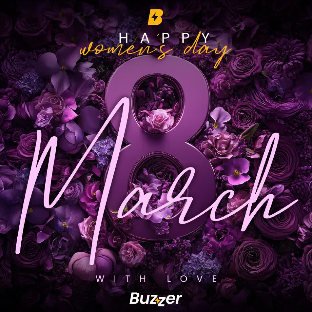 Post by Buzzer Fan: Happy International Women’s Day from Buzzer. 💜 #i̇nternationalwomensday
