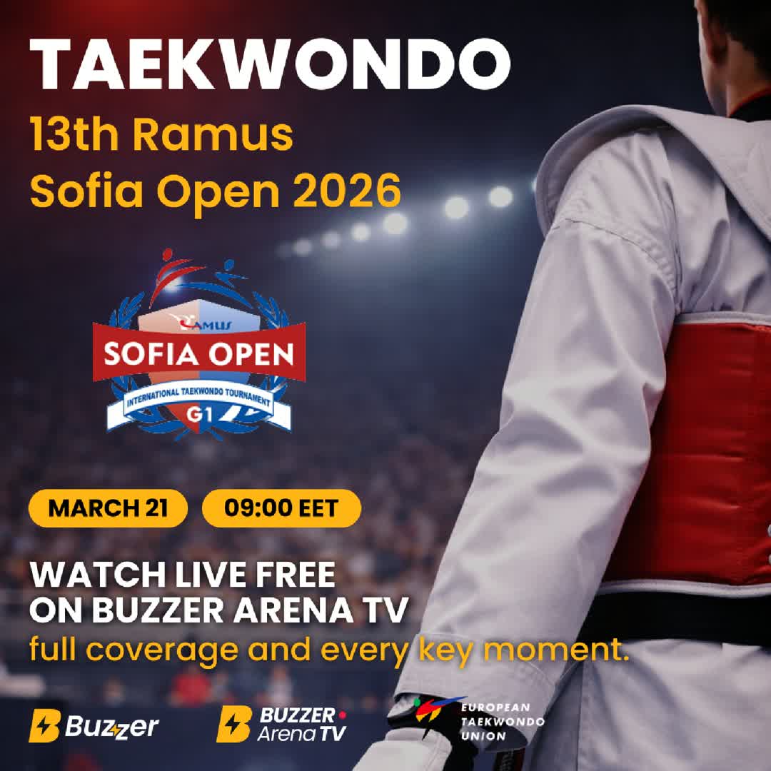 Post by Buzzer Fan: 🇧🇬🥋 MATCHDAY ALERT On 21.03.2026 at 09:00 AM (EET), we’re heading to Sofia, Bulgaria for elite action at the 13th...