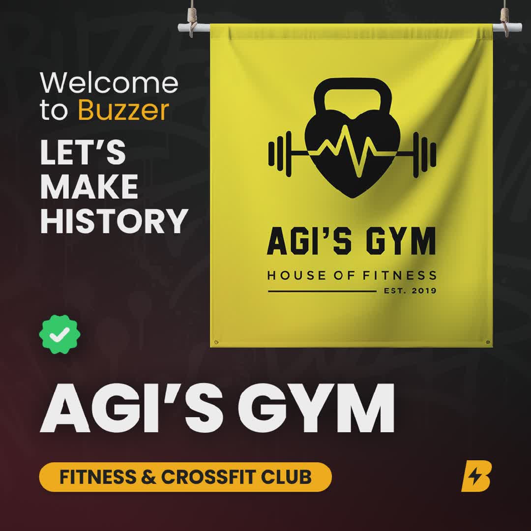 Post by Buzzer Fan: 🚨🏋️ Welcome Agi’s Gym to Buzzer! 🌍🔥 Agi’s Gym is one of Croatia’s leading fitness and CrossFit clubs, founded by...