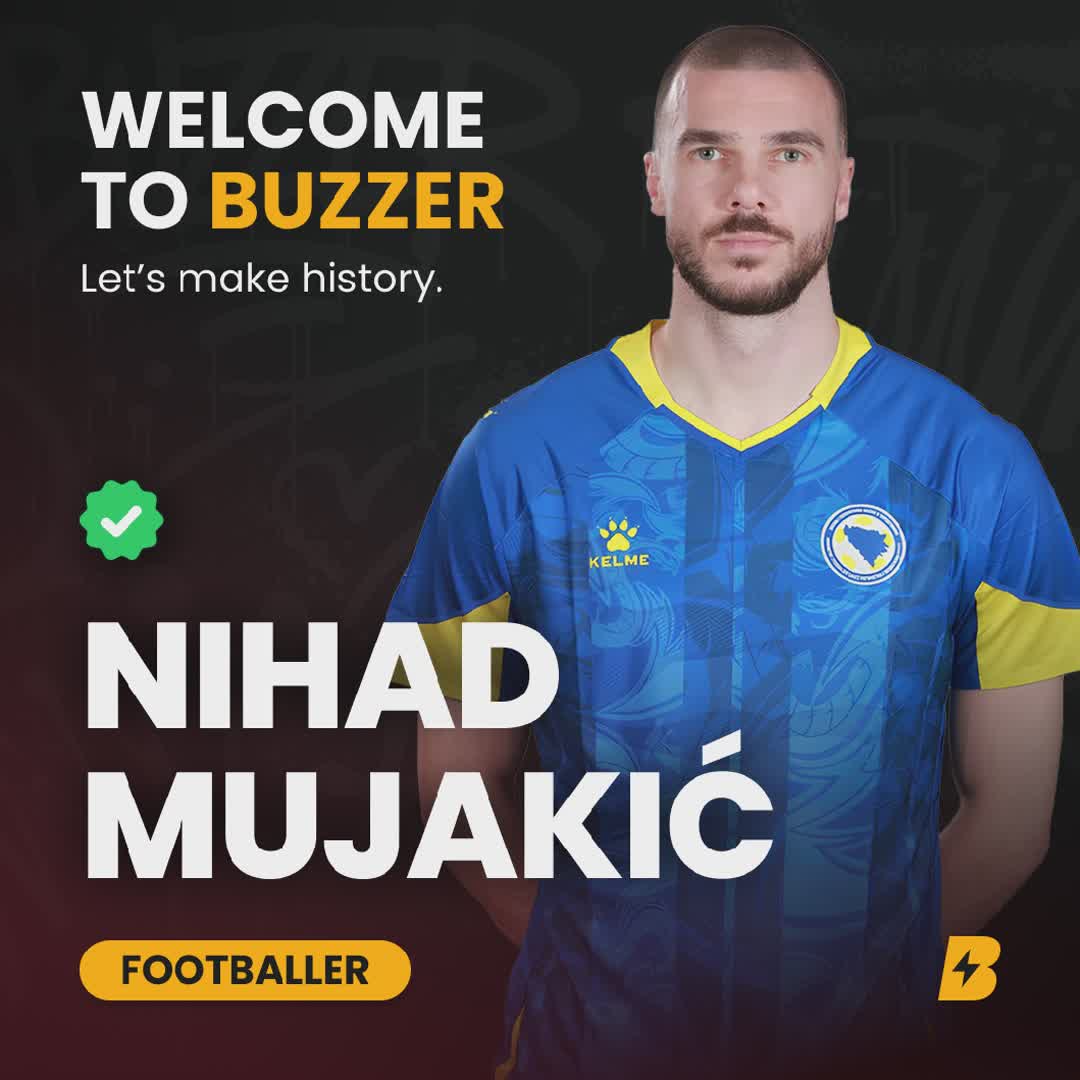 Post by Buzzer Fan: 🚨⚽️ Welcome Nihad Mujakić to Buzzer! 🌍🔥 Nihad Mujakić is a Bosnian centre-back currently on loan at Eyüpspor from...