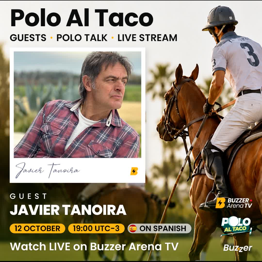 Post by Buzzer Fan: 🐎 Polo Al Taco is LIVE today! Join us for a new episode featuring Javier Tanoira, bringing stories, insights and...