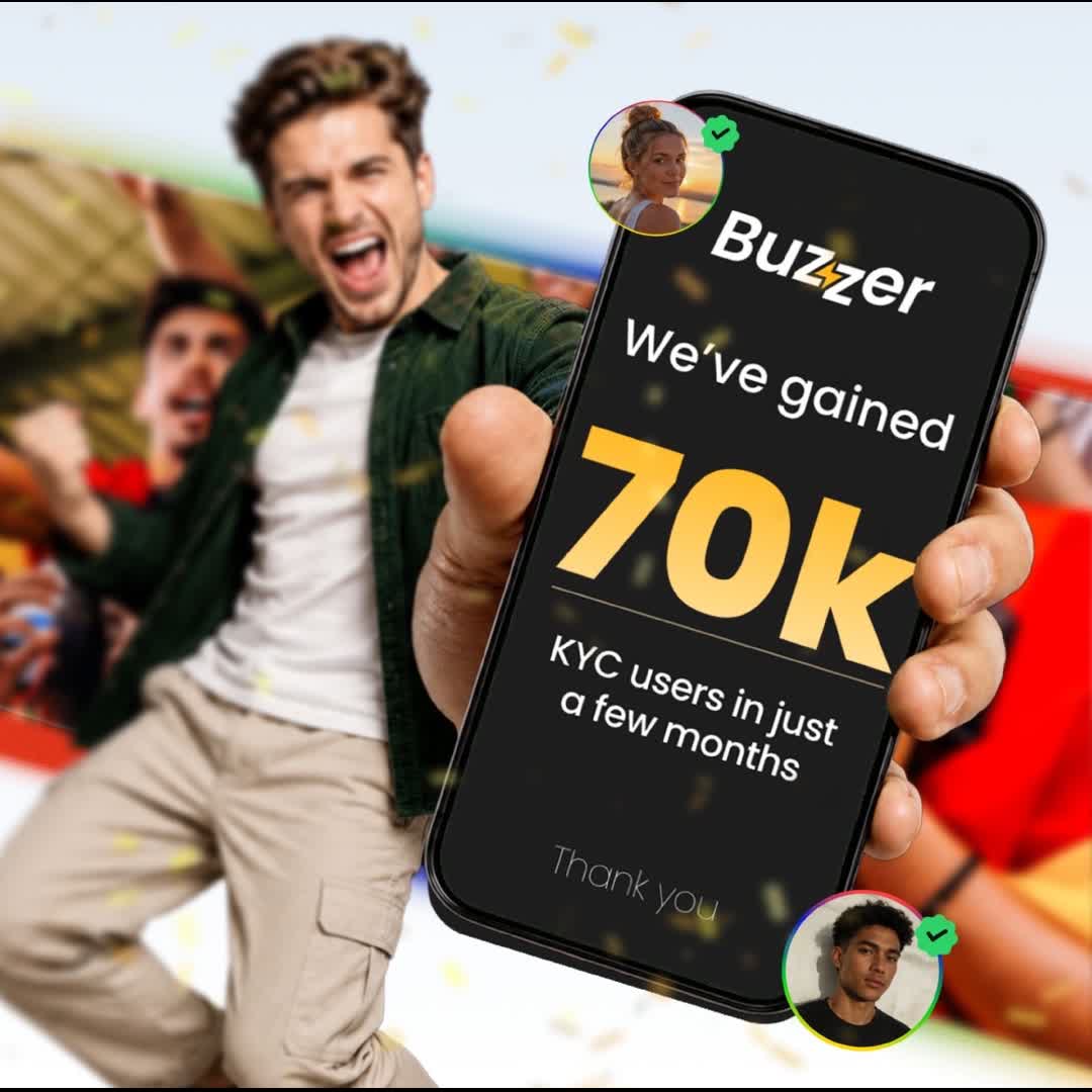 Post by Buzzer Fan: More than 70,000 users have now completed their identity check on Buzzer. These are community members who have...