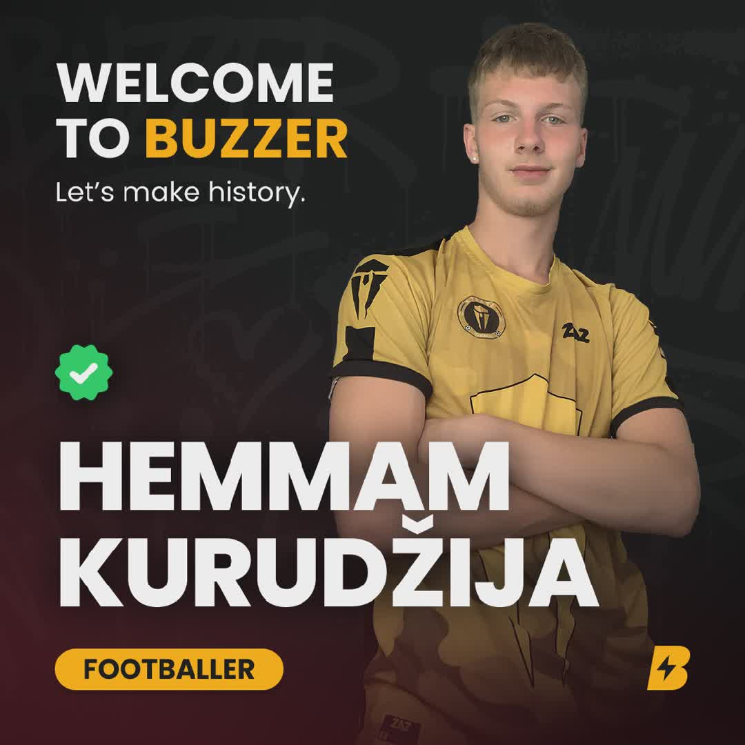 Post by Buzzer Fan: ⚽ Hemmam Kurudžija (Football) Winner of the Delmatinko Cup — showcasing both individual skill and team success on...