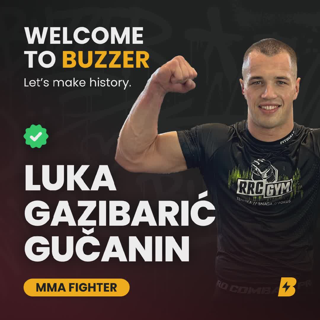 Post by Buzzer Fan: 🚨🥊 Welcome Luka Gučanin Gazibarić to Buzzer! 🌍🔥 Luka Gučanin Gazibarić is a talented kickboxer from Bosnia and...