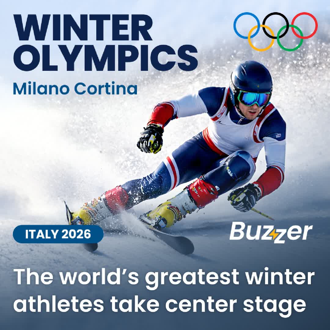 Post by Buzzer Fan: 🏔️ Opening ceremony done, the Games are officially ON! ❄️