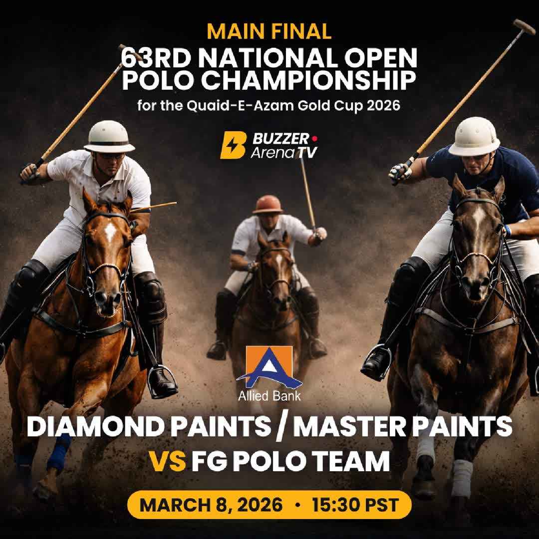 Post by Buzzer Fan: The moment has arrived. 🏇🔥 The MAIN FINAL of the 63rd National Open Polo Championship is here. Diamond Paints /...