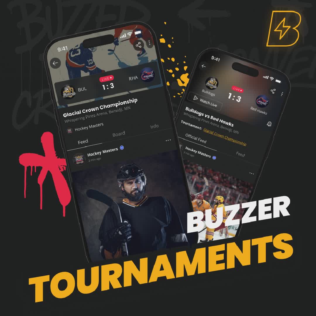 Post by Buzzer Fan: Buzzer Tournaments ⚡🏆 make it easy to create, manage, and stream competitions. Fans watch live 🔴, follow brackets...