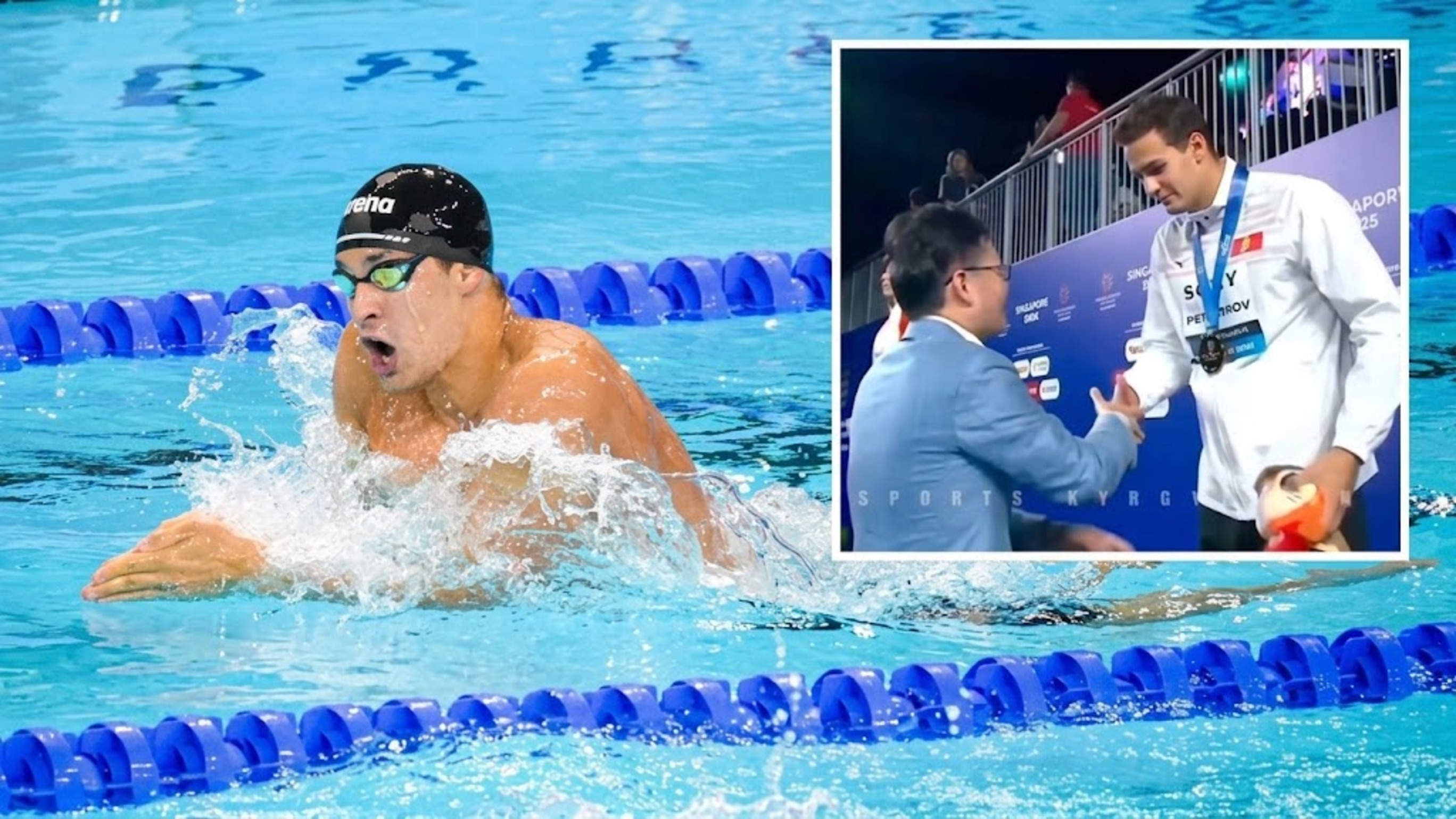 Kyrgyzstan Just Won an Asian Games Swimming Medal. The Family Behind It Makes the Story Better