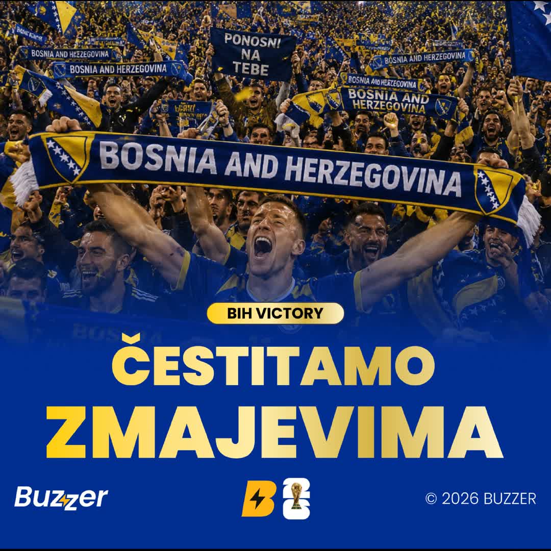 Post by Buzzer Fan: 🚨 POBJEDA ZA HISTORIJU BRAVO ZMAJEVI! 🐉🇧🇦