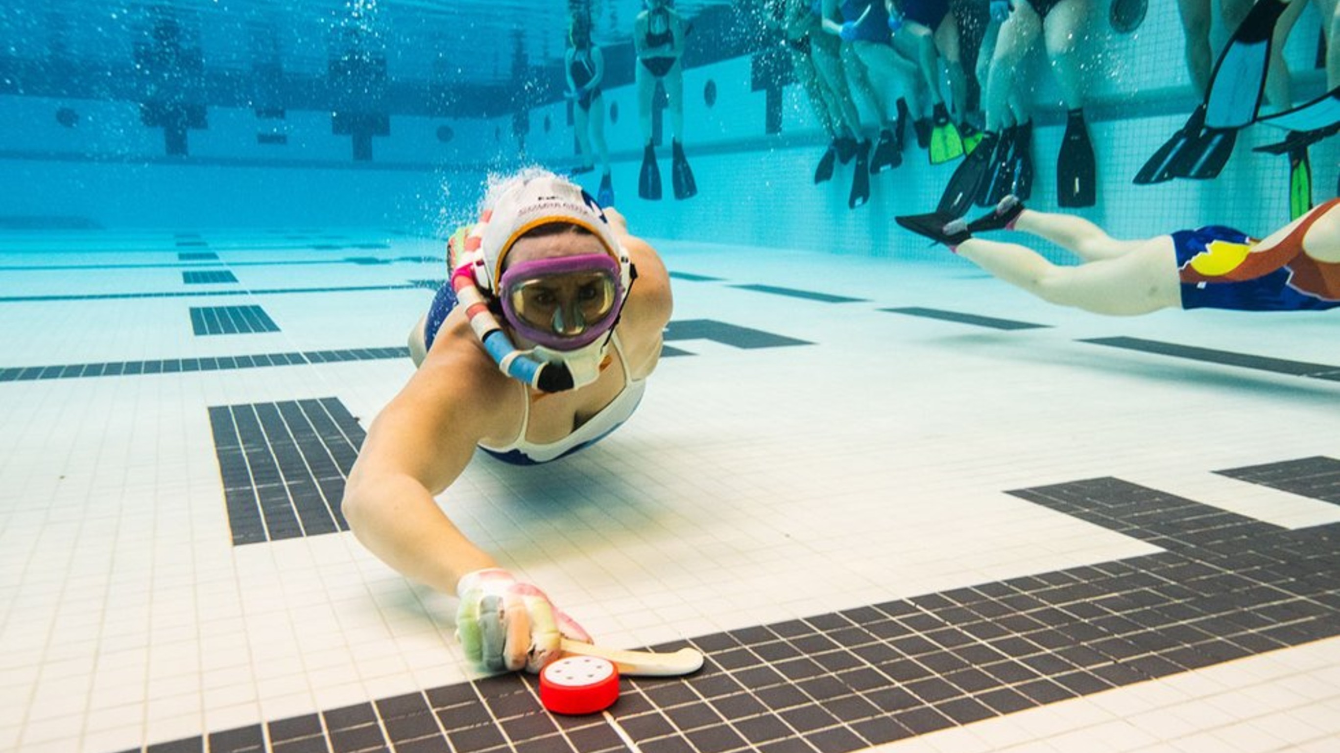 The Sport Played Entirely Underwater, With an Actual Puck