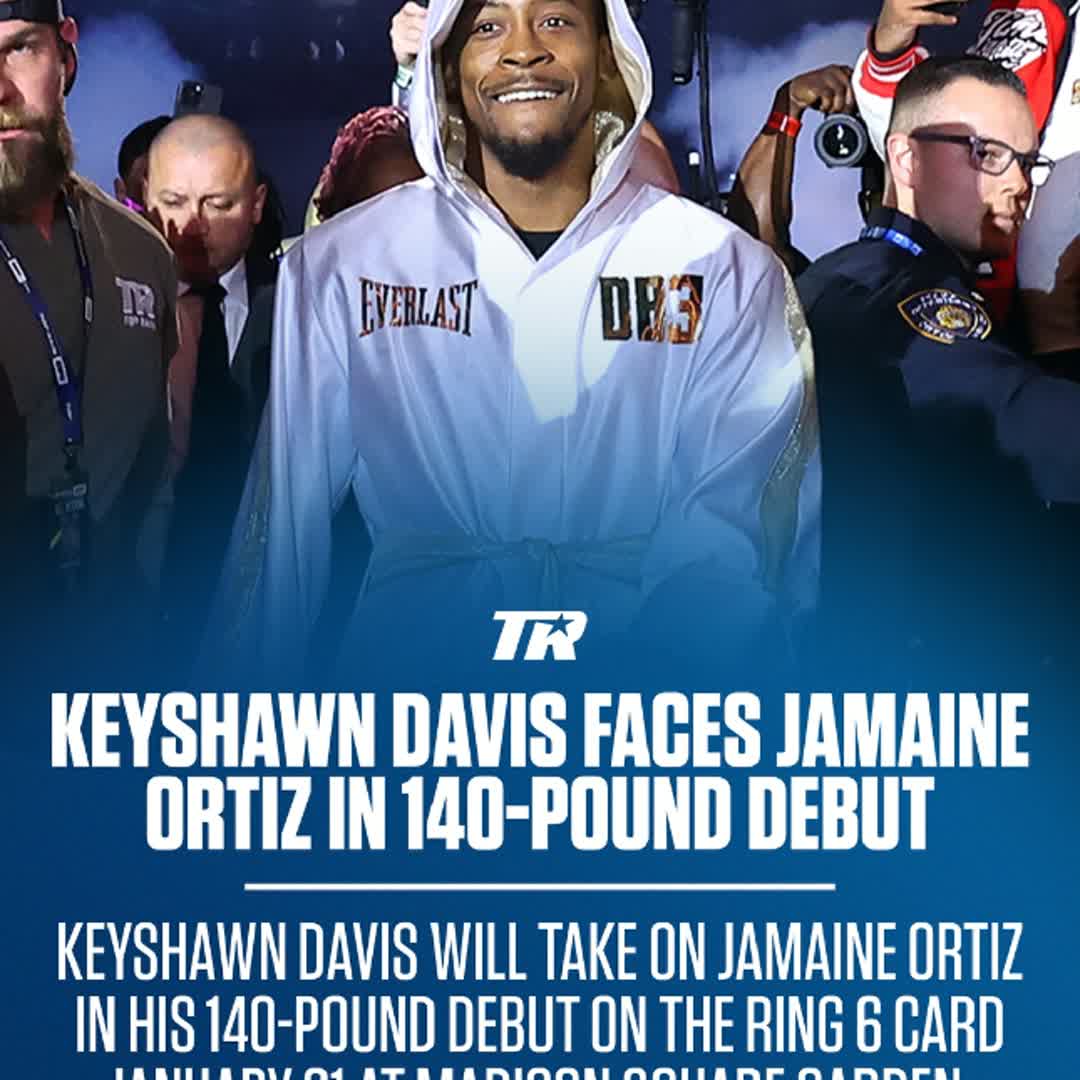 Post by Septian Efendi: TIME FOR BUSINESS 💼 Keyshawn Davis is set to face Jamaine Ortiz in his Junior Welterweight debut January 31 in New...